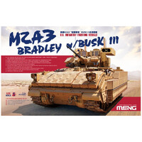Meng 1/35 U.S. Infantry Fighting Vehicle M2A3 Bradley w/Busk III Plastic Model Kit