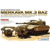 Meng 1/35 Israel Main Battle Tank Merkava Mk.3 BAZ w/Nochri Dalet Mine Roller System Model Kit