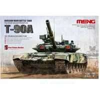 Meng 1/35 Russian Main Battle Tank T-90A Plastic Model Kit