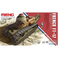 Meng 1/35 French FT-17 Light Tank (Cast Turret) Plastic Model Kit