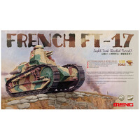 Meng 1/35 French FT-17 Light Tank (Riveted Turret) Plastic Model Kit