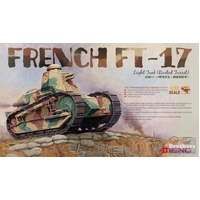 Meng 1/35 French FT-17 Light Tank (Riveted Turret) Plastic Model Kit