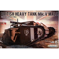Meng 1/35 British Heavy Tank Mk.V Male Plastic Model Kit