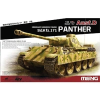 Meng 1/35 German Medium Tank Sd.Kfz.171 Panther Ausf.D Plastic Model Kti
