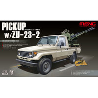Meng 1/35 Pick Up w/ ZU-23-2 Plastic Model Kit