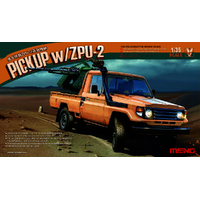 Meng 1/35 Pickup w/ ZPU-2 Plastic Model Kit