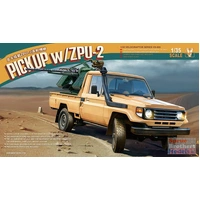 Meng 1/35 Pickup w/ ZPU-2 Plastic Model Kit