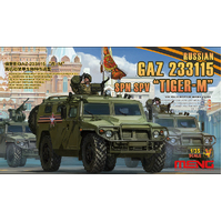 Meng 1/35 Russian GAZ 233115 Tiger-M SPN SPV Plastic Model Kit