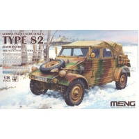 Meng 1/35 German Pkw.K1 Kübelwagen Type 82 (Eastern Front) Plastic Model Kit