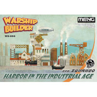 Meng Warship Builder  Harbor In The Industrial Age (Cartoon Model) Plastic Model Kit