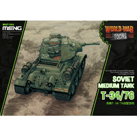 Meng Soviet Medium Tank T-34/76(Cartoon Model) Plastic Model Kit