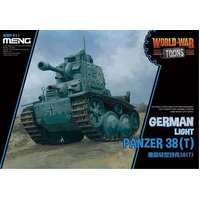 Meng German Light Panzer 38(T)(Cartoon Model) Plastic Model Kit