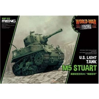 Meng U.S. Light Tank M5 Stuart (Cartoon Model) Plastic Model Kit