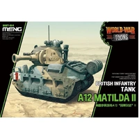 Meng World War Toons A12 Matilda II British Infantry Tank Plastic Model Kit