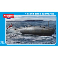 Micromir 1/144 Holland-class submarine Plastic Model Kit [144-011]