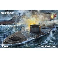 Micromir 1/144 USS Monitor Plastic Model Kit 144-028