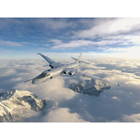 Mikromir 1/144 Myasishchev 3MC Plastic Model Kit 144-032