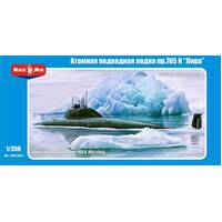 Micromir 1/350 LIRA-Soviet Nuclear submarine705K Plastic Model Kit 350-006