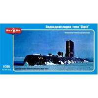 Micromir 1/350 American submarine Skate class Plastic Model Kit 350-013
