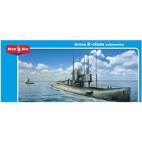 Micromir 1/350 British K-class submarine Plastic Model Kit [350-021]