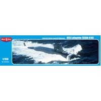 Micromir 1/350 USS Lafayette Plastic Model Kit 350-022