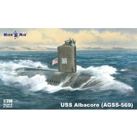 Micr-Mir 1/350 USS Albacore (AGSS-569)