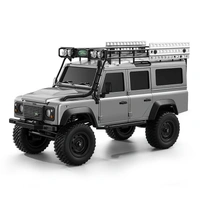 MN Model 1/18 Land Rover Defender RTR RC Crawler (Grey)