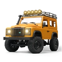 [Scratch and Dent] MN Model 1/12 Land Rover Defender D90 4WD RTR RC Crawler (Yellow)