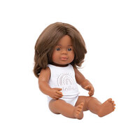 Miniland - Baby Doll - Aboriginal Girl 38cm