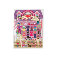 Melissa & Doug Reusable Puffy Sticker Play Set - Dress Up MND2195