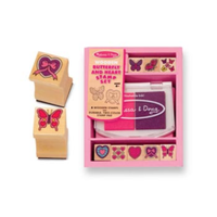 Melissa & Doug Butterfly and Hearts Stamp Set MND2415