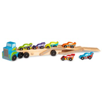 Melissa & Doug Jumbo Race Car Carrier MND2759
