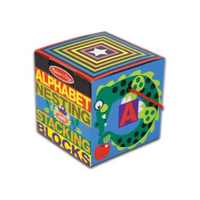 Melissa & Doug Alphabet Nesting & Stacking Blocks MND2782