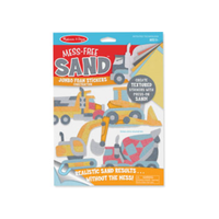 Melissa & Doug Mess Free Sand Foam Sticker - Construction