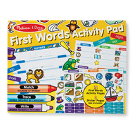 Melissa & Doug - First Words Activity Pad