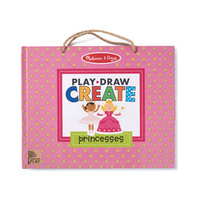 Melissa & Doug Natural Play - Play Draw Create - Princesses