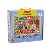 Melissa & Doug - Natural Play - Giant Floor Puzzle ABC Animals