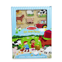 Melissa & Doug Book & Puzzle Play set To The Rescue