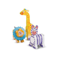 Melissa & Doug - First Play - Safari Grasping Toys