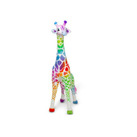 Melissa & Doug - Large Plush - 20th Birthday Rainbow Giraffe