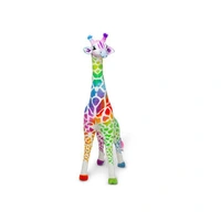 Melissa & Doug - Large Plush - 20th Birthday Rainbow Giraffe