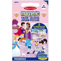 Melissa & Doug Magnetic Jigsaw Puzzle Princesses