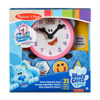 Melissa & Doug - Blue's Clues-Tickety Tock Magnetic Clock