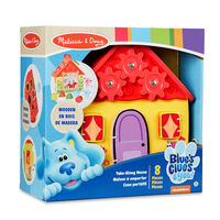 Melissa & Doug - Blue's Clues - Wooden Take-Along House