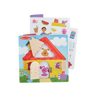Melissa & Doug Blue's Clues - Wooden Lift Flap Activity Board