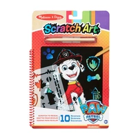Melissa & Doug - Paw Patrol - Scratch Art - Marshall