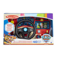 Melissa & Doug Paw Patrol Wooden Interactive Dashboard