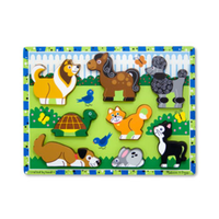 Melissa & Doug - Pets Chunky Puzzle 8pce