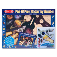 Melissa & Doug Peel & Press Sticker - Space Mission MND4008