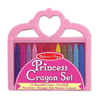 Melissa & doug: Crayon Set Princess MND4155
